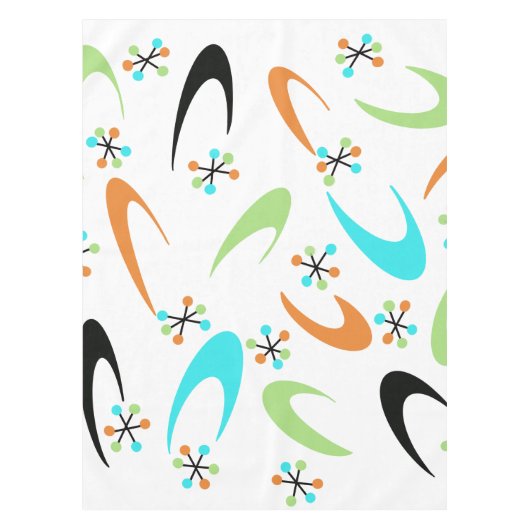 atoomtablet uit de middeleeuwen tafelkleed (Voorkant)