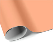 atoomtangerine (vaste kleur) cadeaupapier (Rol Hoek)