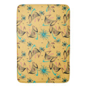 , atoomtechnologie, middeleeuwse moderne, retrospe badmat (Voorkant Verticaal)