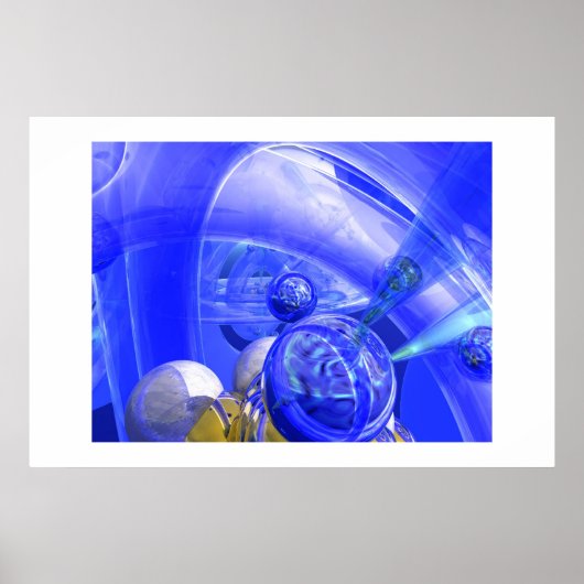 atoomtheorie poster (Voorkant)