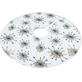 Atoomtijdperk begin burst midden eeuw moderne Kers Kerstboom Rok