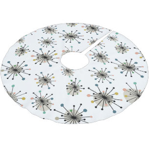 Atoomtijdperk begin burst midden eeuw moderne Kers Kerstboom Rok