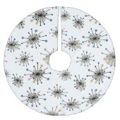 Atoomtijdperk begin burst midden eeuw moderne Kers Kerstboom Rok (Voorkant)