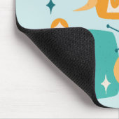 Atoomtijdperk, middeleeuwse Abstract 19 Aqua, Oran Muismat (Hoek)