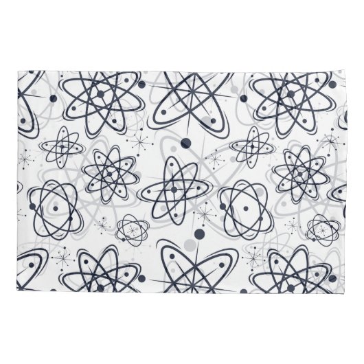 Atoomtijdperk: moderne patronen uit het midden van kussensloop (Achterkant)