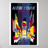  atoomtijdperk New York Times Square Poster (Voorkant)