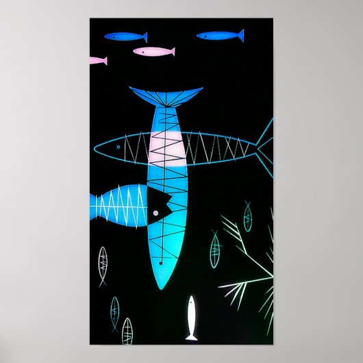  atoomvis poster (Voorkant)