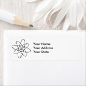 atoomvoetbal etiket (Insitu)