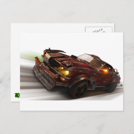 atoomweg! briefkaart (Voorkant / Achterkant)