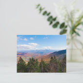 atop mount mansfield over uitzicht feestdagenkaart (Staand voorkant)