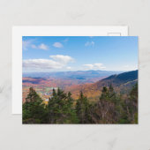 atop mount mansfield over uitzicht feestdagenkaart (Voorkant / Achterkant)