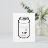 ATP Energy Drink Briefkaart (Staand voorkant)