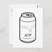 ATP Energy Drink Briefkaart (Voorkant / Achterkant)