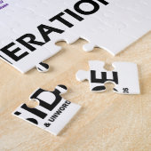 ATP-generatie in de keten van het elektronentransp Legpuzzel (Zijkant)