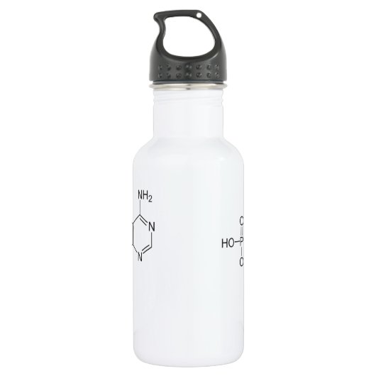 ATP-molecule Waterfles (Achterkant)