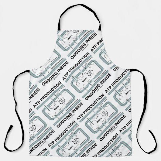 ATP-productie loopt binnen Mitochondrion Schort (Voorkant)