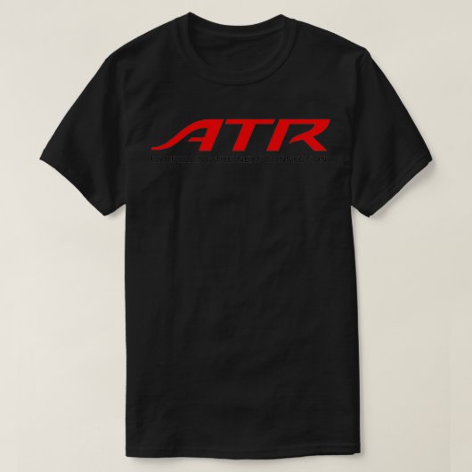 ATR-Vliegtuig T-shirt (Design voorkant)