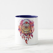 Atrapasueño al amanecer mok (Midden)