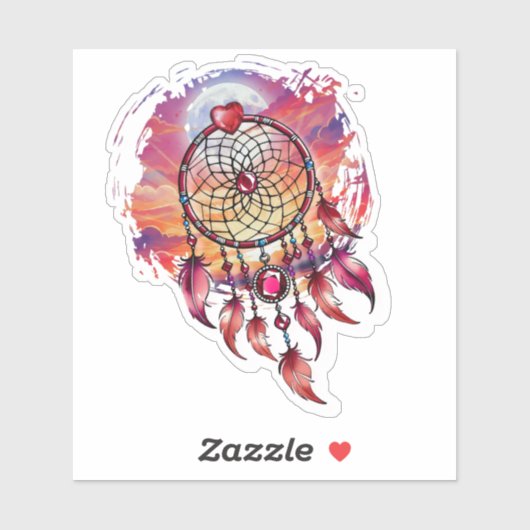 Atrapasueño al amanecer sticker (Vel)