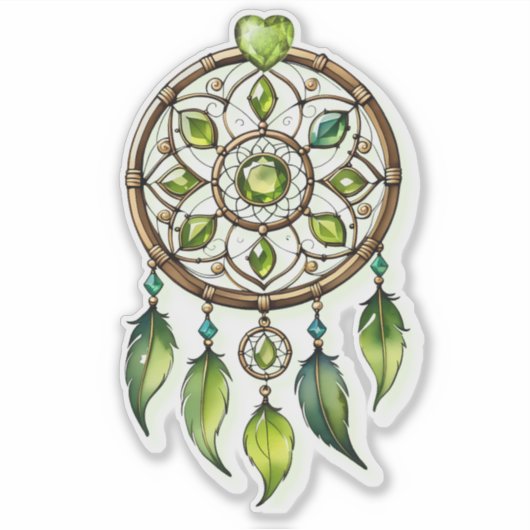  Atrapasueños Cazador de sueños Sticker (Voorkant)