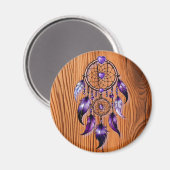 Atrapasueños corazón de Amatista Magneet (Voorkant / Achterkant)