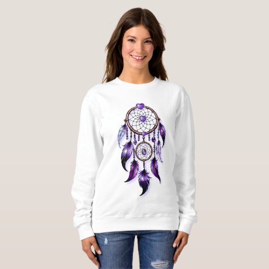 Atrapasueños corazón de Amatista Trui (Voorkant volledig)