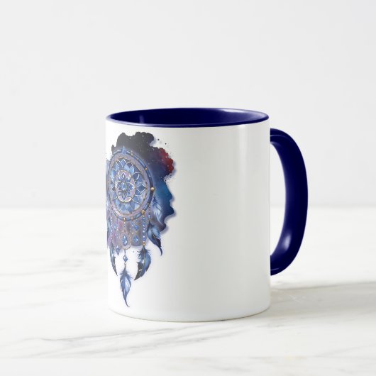 Atrapasueños en noche estrellada mok (Voorkant rechts)