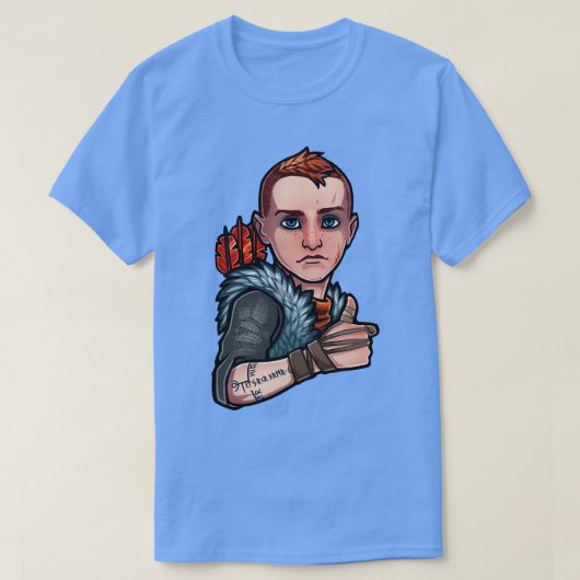 Atreus duim omhoog t-shirt (Design voorkant)