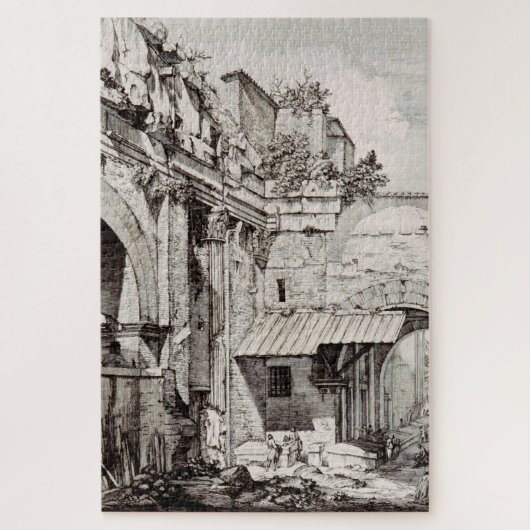 Atrium van de Porticus van Octavia in Rome Legpuzzel (Verticaal)