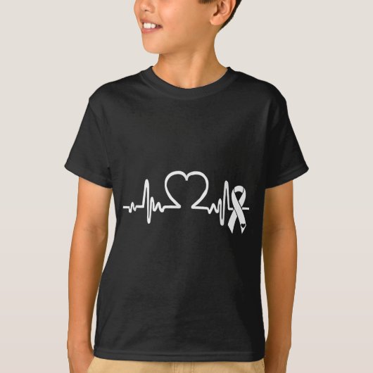 Atriumfibrilleren Amerikaanse hartziekte Awarene T-shirt (Voorkant)