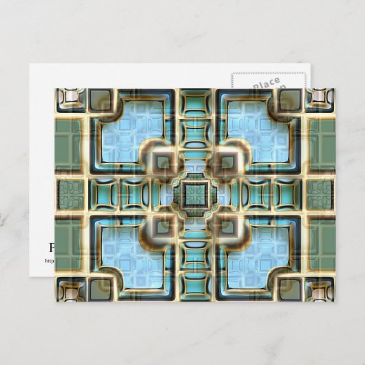 Atriumpool Briefkaart (Voorkant / Achterkant)