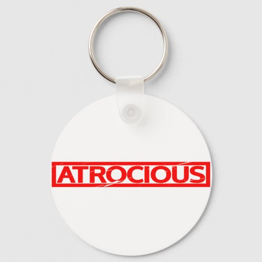 Atrocieus stempel sleutelhanger (Voorkant)