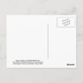 Atropa belladonna (Dodelijke Nightshade) Briefkaart (Achterkant)