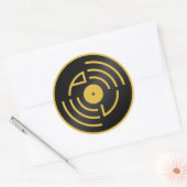 ATS-sticker Ronde Sticker (Envelop)