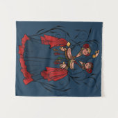 ATS Tribal Belly Dancers Wandkleed (Voorkant (horizontaal))