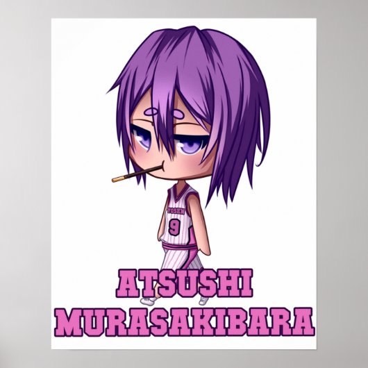 Atsushi Murasakibara Poster (Voorkant)