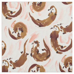 ATTA OTTER Wilde Zee Otters Stof