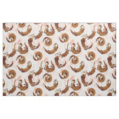 ATTA OTTER Wilde Zee Otters Stof (Fat Quarter)