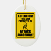 Attack Alphorn Keramisch Ornament (Achterkant)