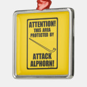 Attack Alphorn Metalen Ornament (Links)