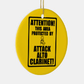 Attack Alto Clarinet Keramisch Ornament (Rechts)