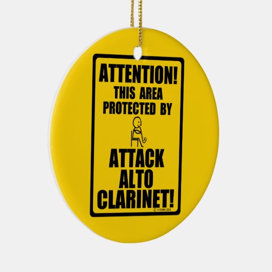 Attack Alto Clarinet Keramisch Ornament (Rechts)