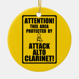 Attack Alto Clarinet Keramisch Ornament