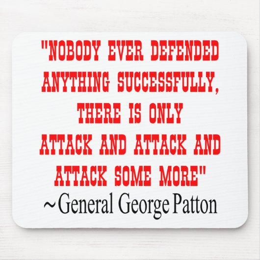 Attack Attack Attack Gen... George Patton Muismat (Voorkant)