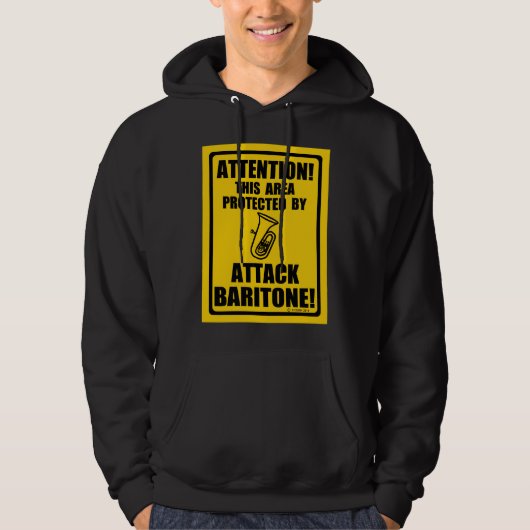 Attack Baritone Hoodie (Voorkant)