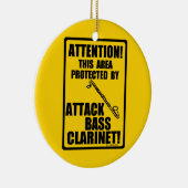 Attack Bass Clarinet Keramisch Ornament (Rechts)