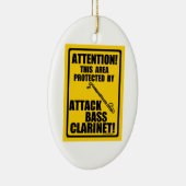 Attack Bass Clarinet Keramisch Ornament (Rechts)