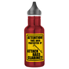 Attack Bass Clarinet Waterfles