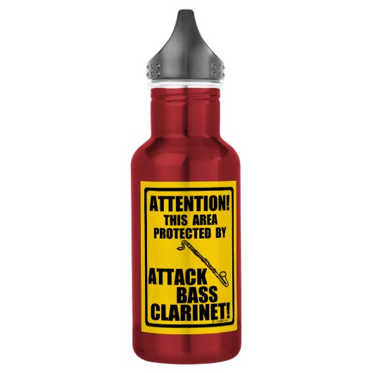Attack Bass Clarinet Waterfles (Links)