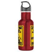 Attack Bass Clarinet Waterfles (Achterkant)